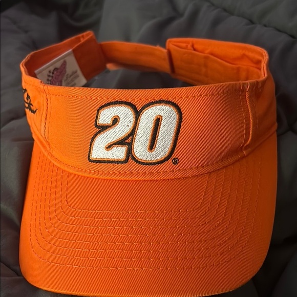 Joe Gibbs Racing Orange Visor NASCAR - Picture 8 of 9